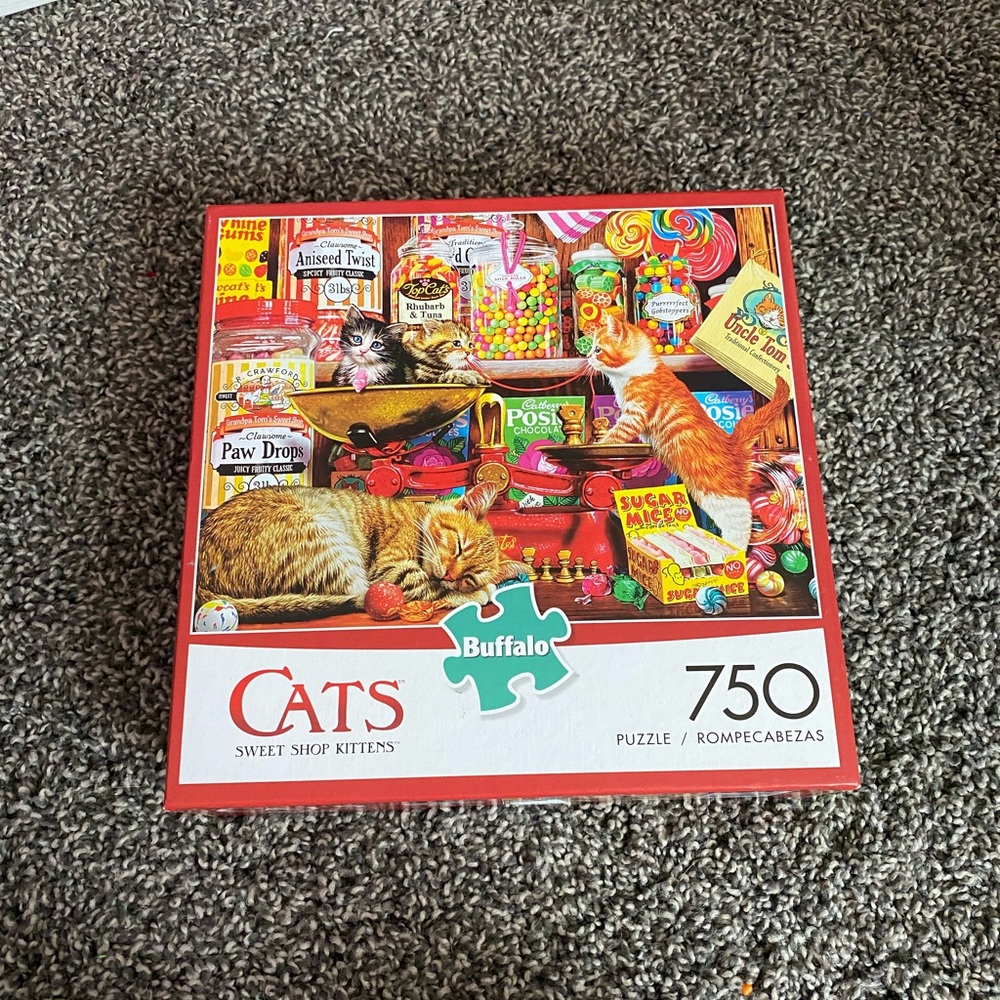 Cat puzzle  2 for 12$